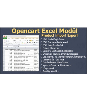 Excel Import-Export Module Excel Import-Export Module